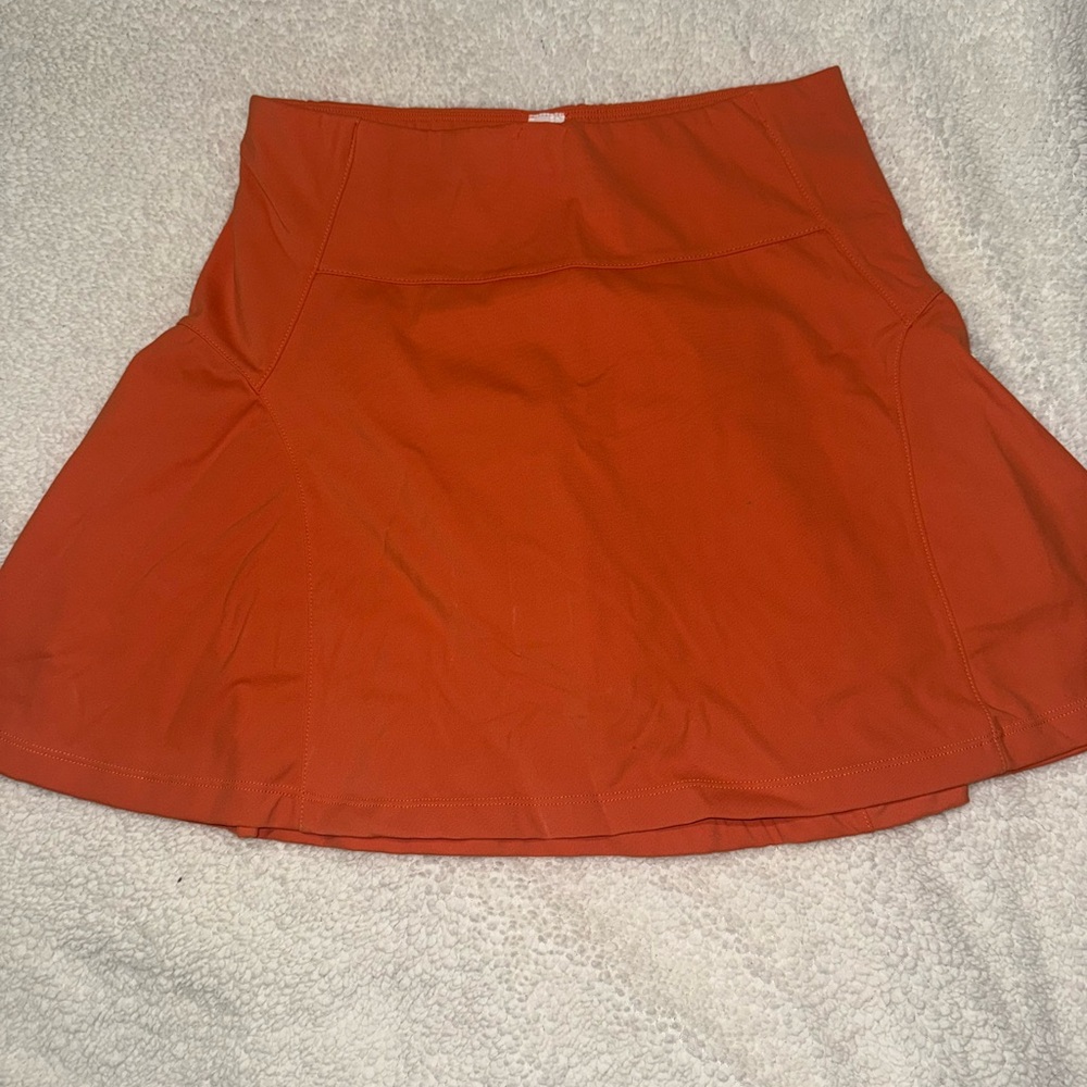 Women's Orange Skirt